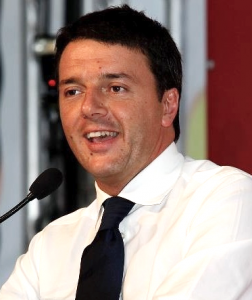 Matteo Renzi, in una foto tratta da Wikipedia (Licenza Creative Commons Attribuzione-Condividi allo stesso modo 3.0 Unported)