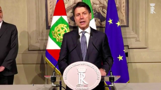 Comunicazione politica: il discorso del premier incaricato Giuseppe Conte