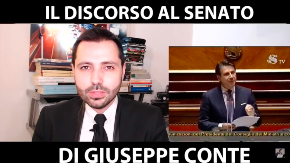 Public Speaking: il discorso del Presidente del Consiglio Giuseppe Conte in Senato [VIDEO]