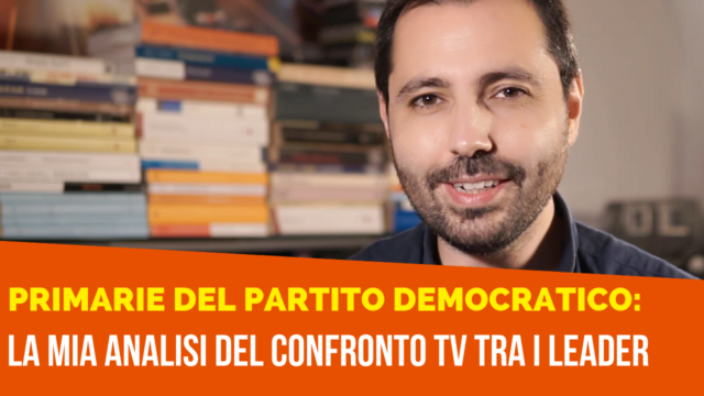 Analisi del confronto TV tra i candidati alle primarie PD