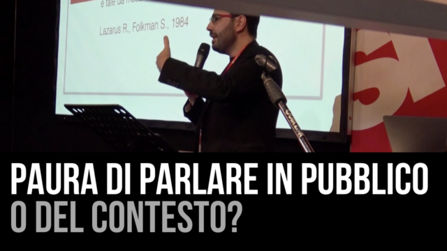 Paura di parlare in pubblico, o del contesto?