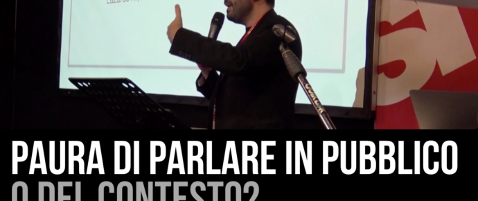 Paura di parlare in pubblico, o del contesto?