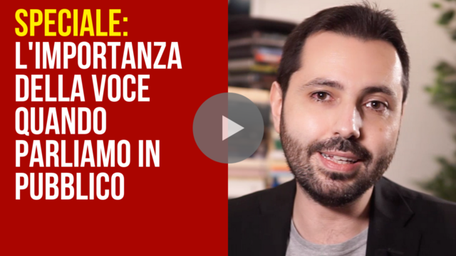 L’importanza della voce quando parliamo in pubblico