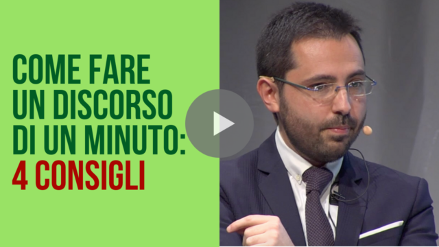 Come fare un discorso in pubblico di un minuto: 4 consigli utili