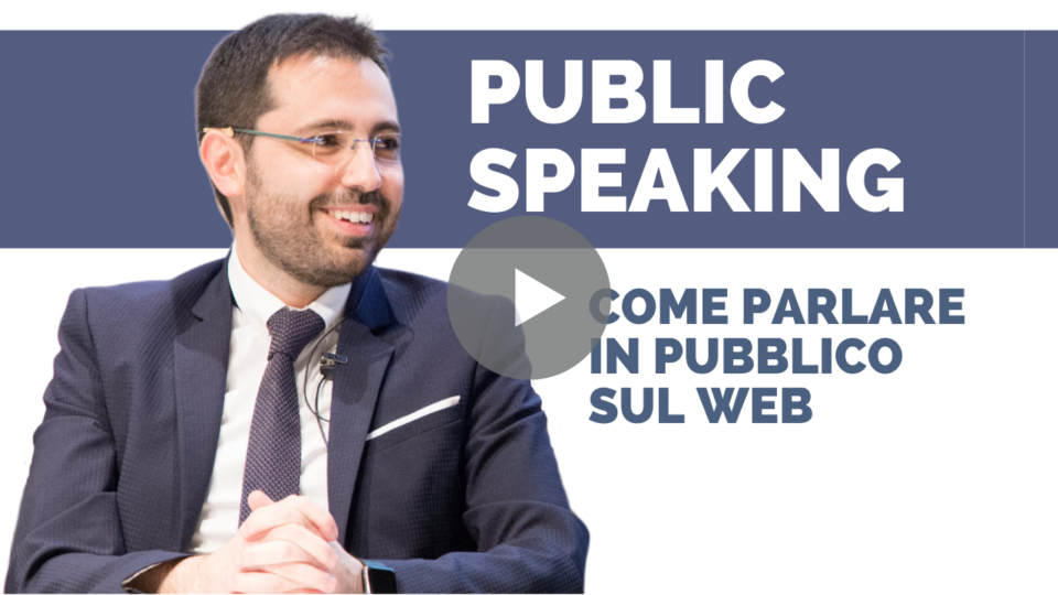 Come parlare in pubblico sul web