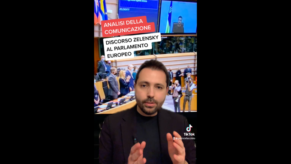 Il discorso di Zelensky al Parlamento Europeo: analisi della comunicazione