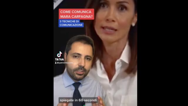 Le tecniche di comunicazione politica di Mara Carfagna