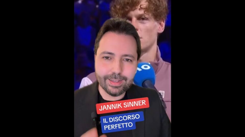 Il discorso perfetto di Jannik Sinner: analisi della comunicazione