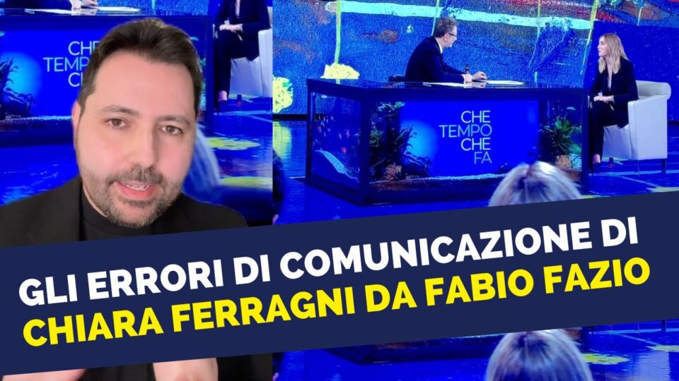 Ferragni da Fazio e l’errore di colpevolizzare il pubblico