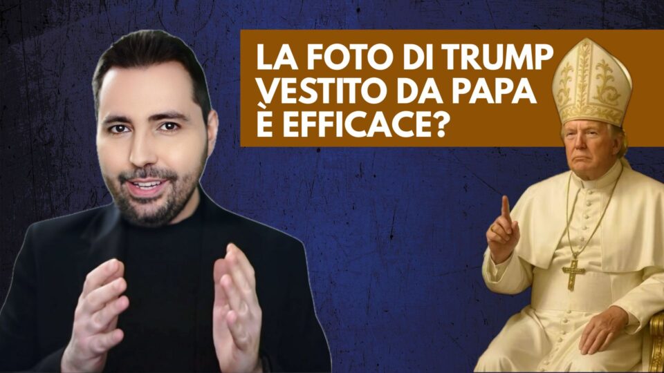 Trump vestito da Papa: Provoctive Marketing e Reality Distortion Field